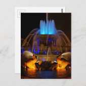 Buckingham Fountain - Blues Postkarte (Vorne/Hinten)