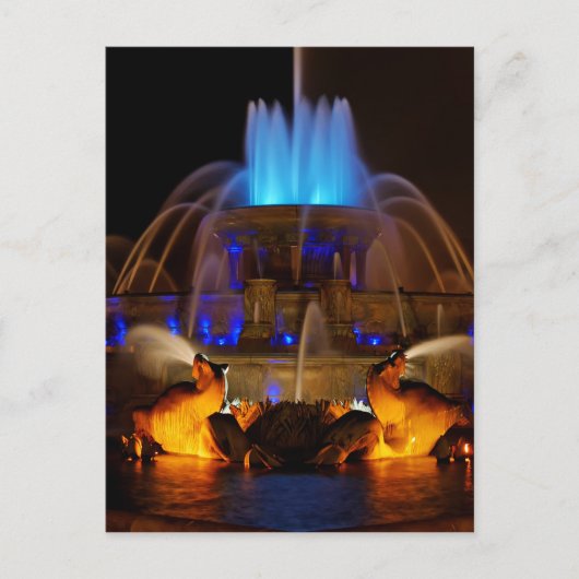 Buckingham Fountain - Blues Postkarte (Vorderseite)
