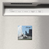 Buckingham Fountain - Chicago Magnet (In Situ (Geschirrspüler))
