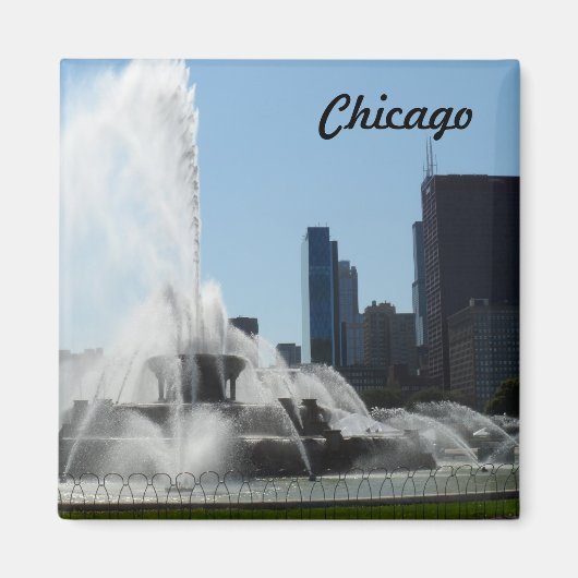 Buckingham Fountain - Chicago Magnet (Vorne)