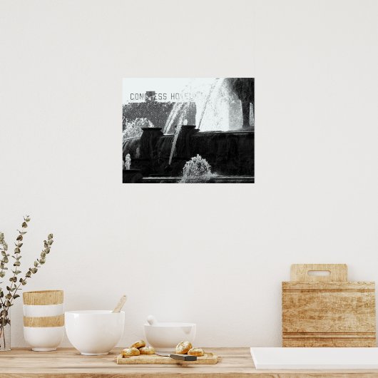 Buckingham Fountain, Chicago Poster (Küche)