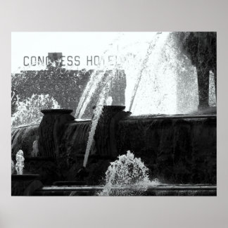 Buckingham Fountain, Chicago Poster