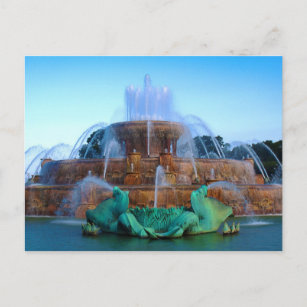 Buckingham Fountain - Chicago Postkarte