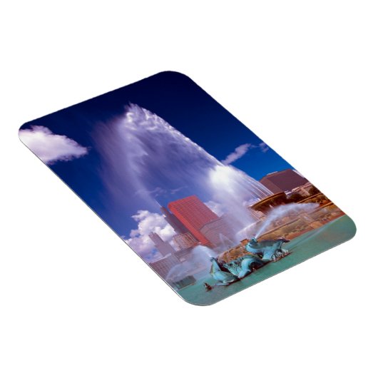 Buckingham Fountain Chicago Premium Flex Magnet (Rechte Seite)