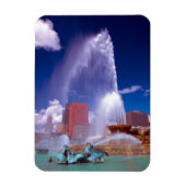 Buckingham Fountain Chicago Premium Flex Magnet (Vertikal)
