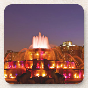 Buckingham Fountain Getränkeuntersetzer
