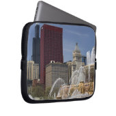 Buckingham Fountain in Grant Park Laptopschutzhülle (Vorne Rechts)