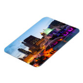 Buckingham Fountain liegt nachts Magnet (Linke Seite)