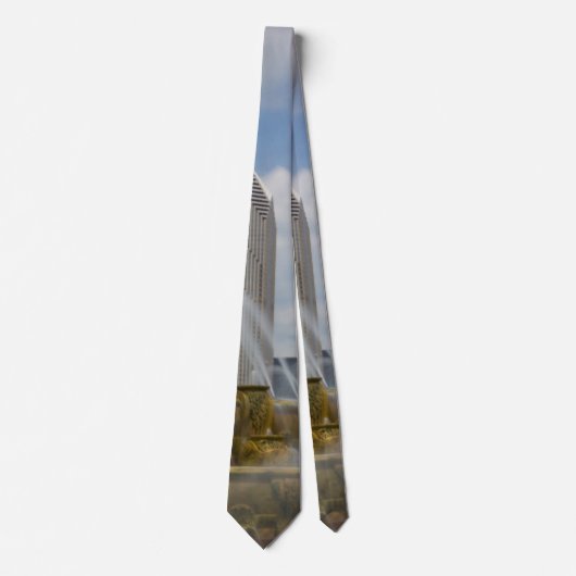 Buckingham Fountain Neck Tie Krawatte (Vorderseite)