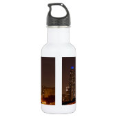 Buckingham Fountain - Orange Trinkflasche (Rückseite)