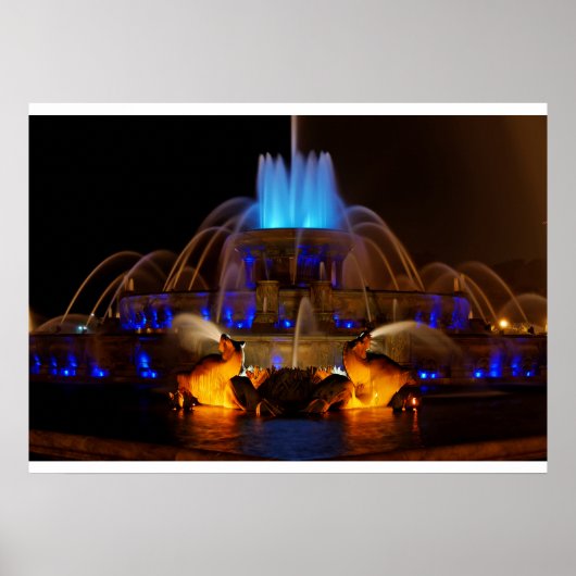 Buckingham Fountain Poster (Vorne)