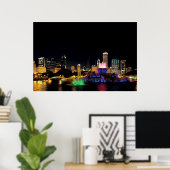Buckingham Fountain Poster (Heimbüro)