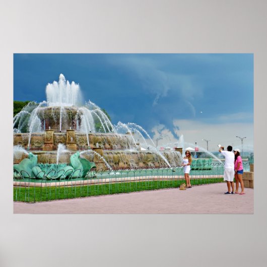 Buckingham Fountain Poster (Vorne)