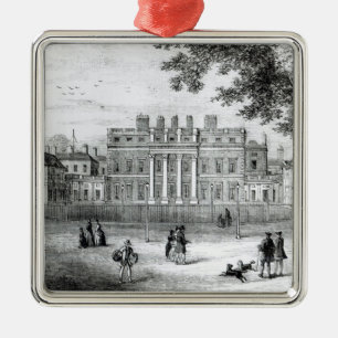 Buckingham Haus Silbernes Ornament