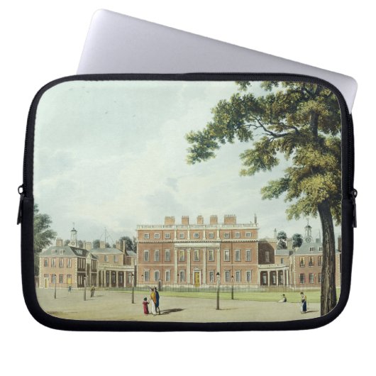 Buckingham Haus, 'von der Geschichte des Laptopschutzhülle (Vorderseite)
