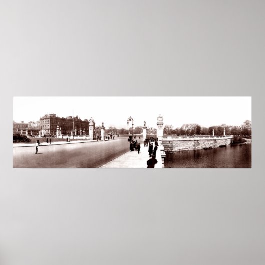 Buckingham Palace 1909 Poster (Vorne)