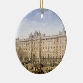 Buckingham Palace, c.1862 (Farbelitho) Keramik Ornament (Rechts)