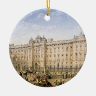 Buckingham Palace, c.1862 (Farbelitho) Keramik Ornament
