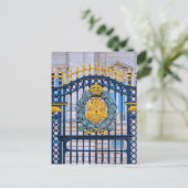 Buckingham Palace Gates, London UK Postcard Postkarte (Stehend Vorderseite)