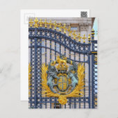 Buckingham Palace Gates, London UK Postcard Postkarte (Vorne/Hinten)