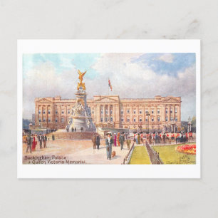 Buckingham Palace in London - Vintage Postkarte