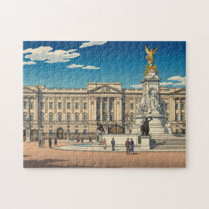 Buckingham Palace Japanischer Holzschnitt Puzzle