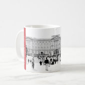 Buckingham Palace-Königsfamilie Kaffeetasse (Vorderseite Links)