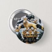 Buckingham Palace London Button (Vorne & Hinten)