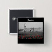 Buckingham Palace London Button (Vorne & Hinten)