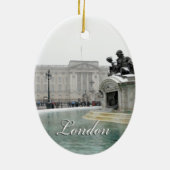 Buckingham Palace London England Keramikornament (Hinten)