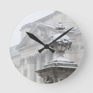 Buckingham Palace London England Runde Wanduhr