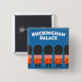Buckingham Palace London mit dem Zug Giant Coffee  Button (Vorne & Hinten)
