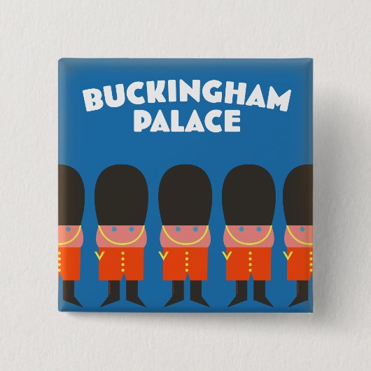 Buckingham Palace London mit dem Zug Giant Coffee  Button (Vorderseite)