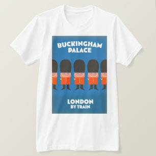 Buckingham Palace London mit dem Zug T-Shirt