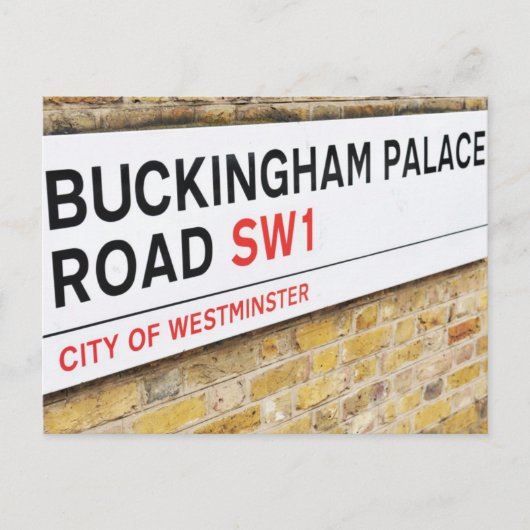 Buckingham Palace, London - Postkarte (Vorderseite)