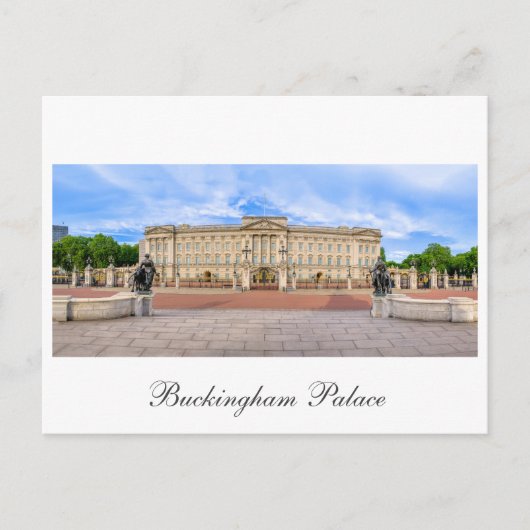 Buckingham Palace, London UK Postkarte (Vorderseite)