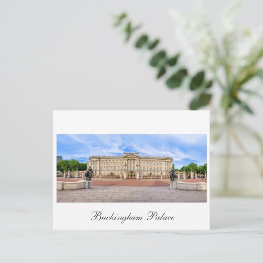 Buckingham Palace, London UK Postkarte (Stehend Vorderseite)