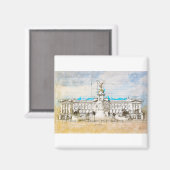 Buckingham Palace Magnet (Vorderseite/Rückseite)