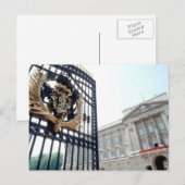 Buckingham Palace Postkarte (Vorne/Hinten)