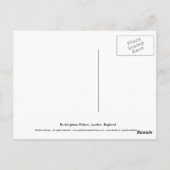 Buckingham Palace Postkarte (Rückseite)