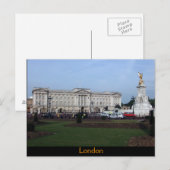 Buckingham Palace Postkarte (Vorne/Hinten)
