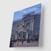 Buckingham Palace Quadratische Wanduhr (Winkel)