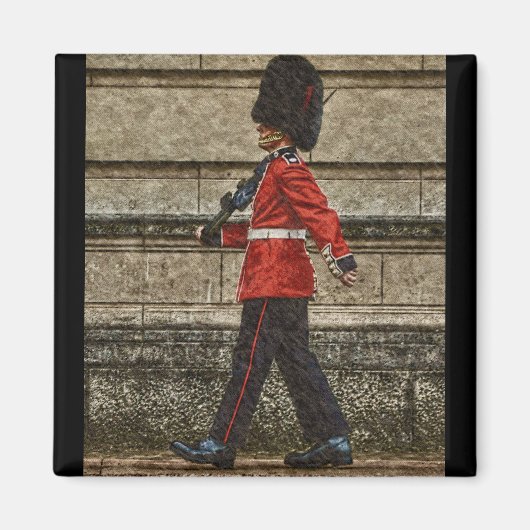 Buckingham Palace Queen's Guard Magnet (Vorne)
