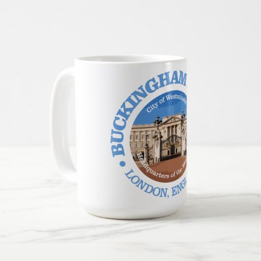 Buckingham Palace (rd) Kaffeetasse (Vorderseite Links)
