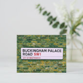 Buckingham Palace Road - London Postkarte (Stehend Vorderseite)