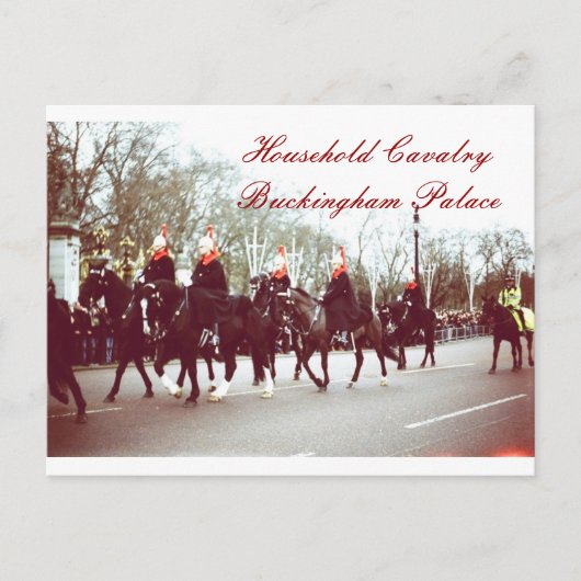Buckingham Palace Royal Guard Postkarte (Vorderseite)