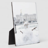 Buckingham Palace Snowman London Fotoplatte (Seite)