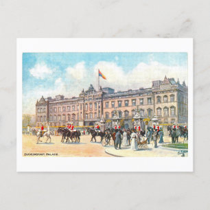 Buckingham Palace Vintage Postkarte
