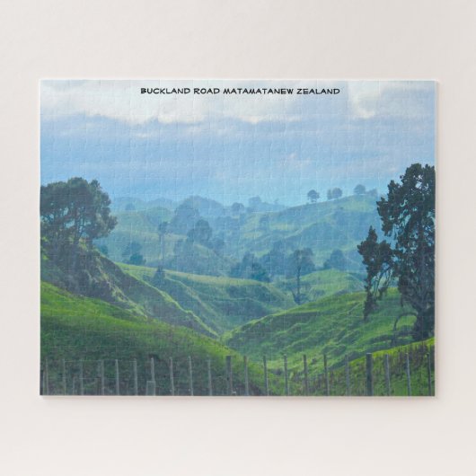Buckland Road Matamata Neuseeland Puzzle (Horizontal)