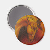 Buckleder Magnet (Vorderseite/Rückseite)